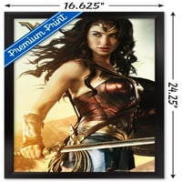 Képregény Film-Wonder Woman-Pajzsfal Poszter, 14.725 22.375
