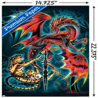 Ruth Thompson-Dragonblade Tigerblade Fali Poszter, 14.725 22.375