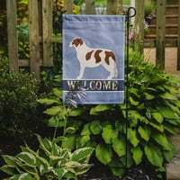 Carolines kincsek BB8334GF Aidi Atlas hegyi kutya zászló kert mérete kicsi, többszínű