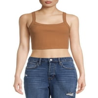 Nincs határok Juniors Crop Rib tartály teteje, 2 csomag