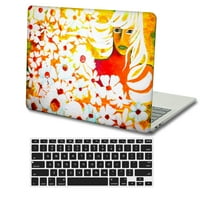 KAISHEK műanyag kemény tok kompatibilis-Release régi MacBook Pro 15 Retina kijelző + fekete billentyűzet fedél modell: