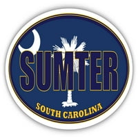 Sumter City Dél-Karolina Állami Zászló