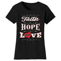 Női Hit Remény Szerelem Anyák napja pólók