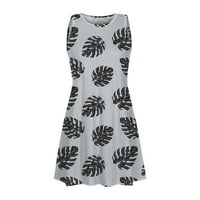 Nyári ruhák nőknek Beach Cover Up Tshirt Sundress alkalmi ujjatlan rövid ruhák Hawaii Tank Dresssummer ruhák nőknek