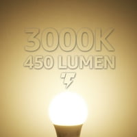 LED hűtőszekrény izzó, 40W egyenértékű, a készülék hűtőszekrény Izzók, szabályozható, 5,5 W, 3000K meleg fehér, E közepes