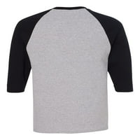 MmF-Férfi Raglan ujjú Baseball pólók, 3XL méretig-elefánt