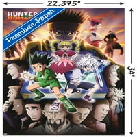 Hunter Hunter-Könyv Kulcs Művészeti Fali Poszter, 22.375 34