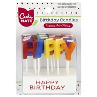 Aláírás márkák Cake Mate születésnapi gyertyák, ea