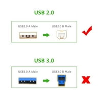 PwrON 6ft USB 2. Adatkábel csere MDL WD25001032-WD külső merevlemezhez