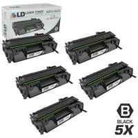 Canon kompatibilis fekete lézer toner -patronok halmaza az ImageClass LBP6300DN, LBP6650DN, LBP6670DN, M6160DW, MF5850DN,
