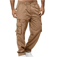 Cargo nadrág férfi divat több zseb Sweatpant szabadtéri sport alkalmi nadrág egyenes típusú Fitness nadrág
