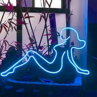 LED Neon Sign éjszakai fény, Szexi nő Neon Sign, nő test Neon Sign, otthoni hálószoba bár Party dekoráció