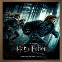 Harry Potter és a Halál ereklyéi: részben futó egy lapos Falplakát, 14.725 22.375