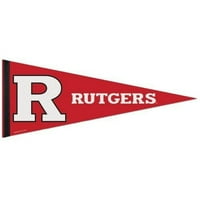 Rutgers Scarlet Knights Zászló Prémium Stílus