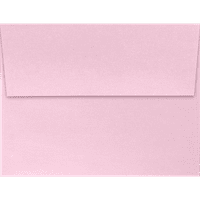 Luxpaper A meghívó borítékok, 3 4, rózsa kvarc rózsaszín metál, csomag