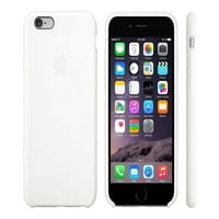 Apple szilikon tok iPhone 6S -hez - Fehér