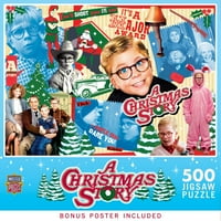 Remekművek puzzle felnőtteknek - karácsonyi történet-15 x21