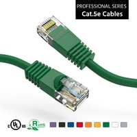 30ft Cat5E UTP Ethernet hálózati kábel zöld, csomag