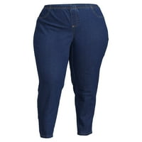 Csak az én méretű női plusz méretű pull-on nyújtó jeggings