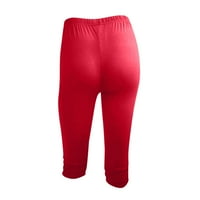 Capri Leggings a nők, női edzés jóga nadrág, nyári alkalmi magas derekú Sweatpants, gyakorlat tornaterem nadrág a nők