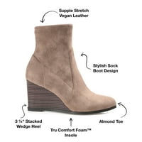 Brinley Co. Női Tru Comfort Foam Wedge Bootie