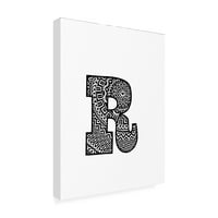 Siobhan 'Alphabet R' vászon művészet