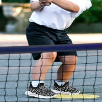 Fiúk lányok cipők gyerek tenisz atlétikai cipő könnyű lélegző fűzős cipő fehér fekete kisgyermek