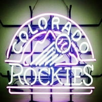 Queen Sense 24 x20 Colorado sportcsapat Rockie Neon Sign férfi barlang kézzel készített neonfény 124CRTL