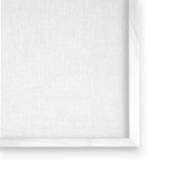 Stupell Industries kifejező szamár mosolygó haszonállat deszkázott Minta grafika fehér keretes művészet nyomtatás Wall