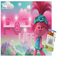 DreamWorks trollok-Pop élet fali poszter Pushpins, 14.725 22.375