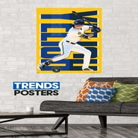 Milwaukee Brewers - Christian Yelich Wall Poster, 22.375 34