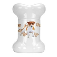 Carolines kincsek Ck2269bstj Jack Russell Terrier csont alakú élvezet Jar, Többszínű