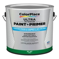 Colorplace Ultra belső festék és alapozó, szürke fém, lapos, gallon