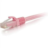 C2G C2G ft. Cat6A Vékony Ethernet Patch Kábel, Rózsaszín