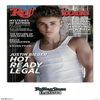 Rolling Stone magazin - Justin Bieber Wall Poster, 22.375 34